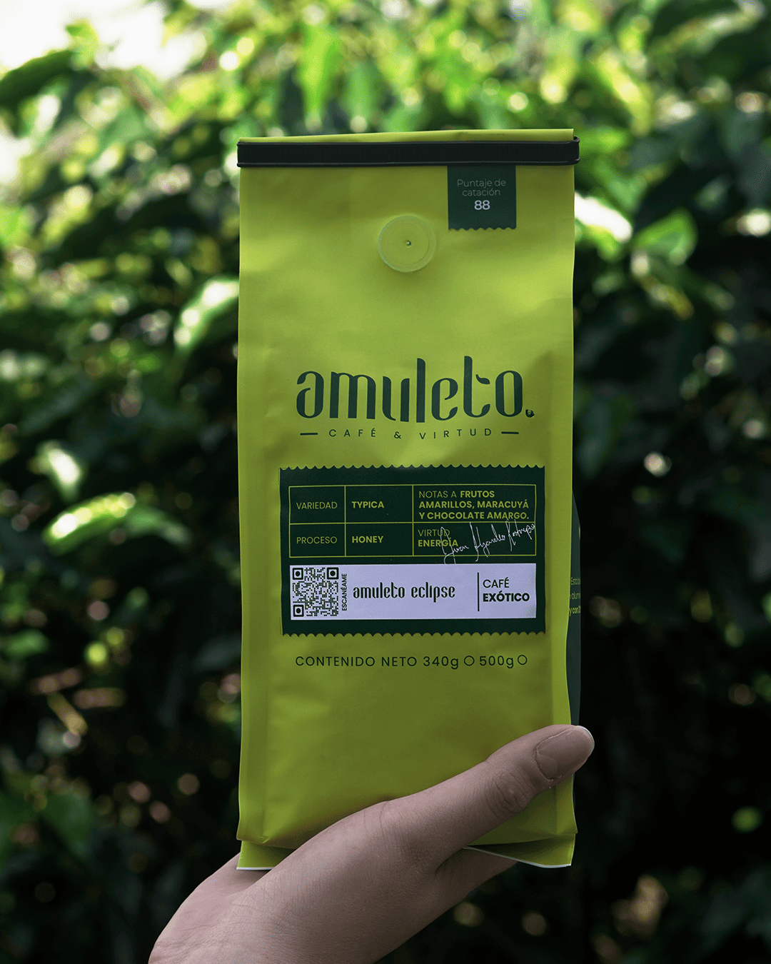 Amuleto Eclipse | Café Exótico