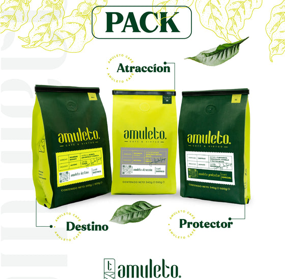 Pack Amuleto 5% Descuento - Protector, Destino & Atracción