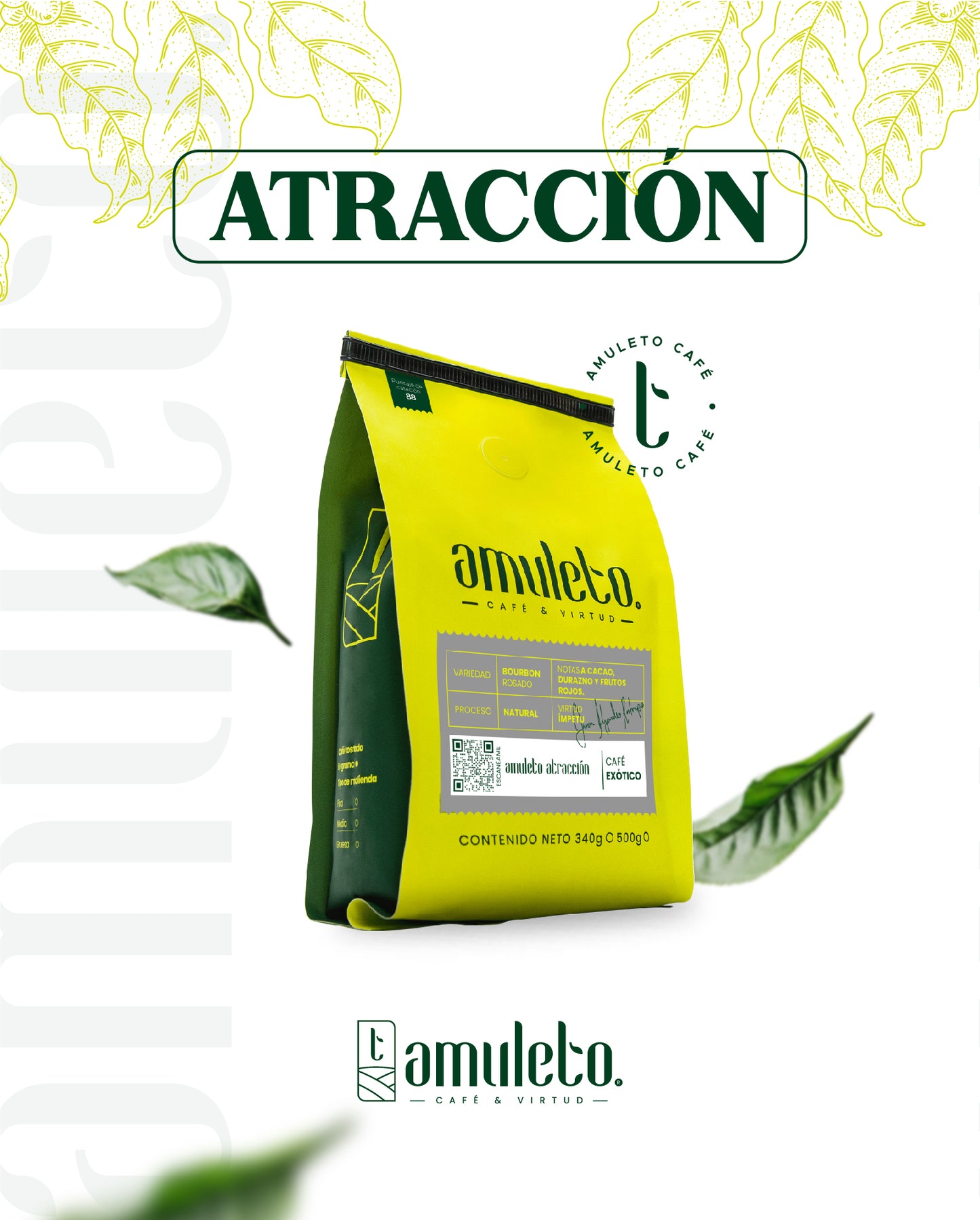 Amuleto Atracción | Café Exótico