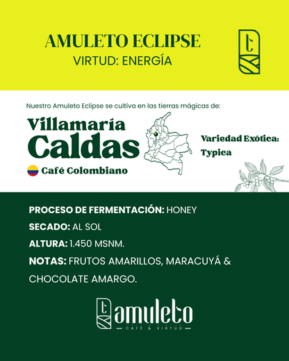 Amuleto Eclipse | Café Exótico