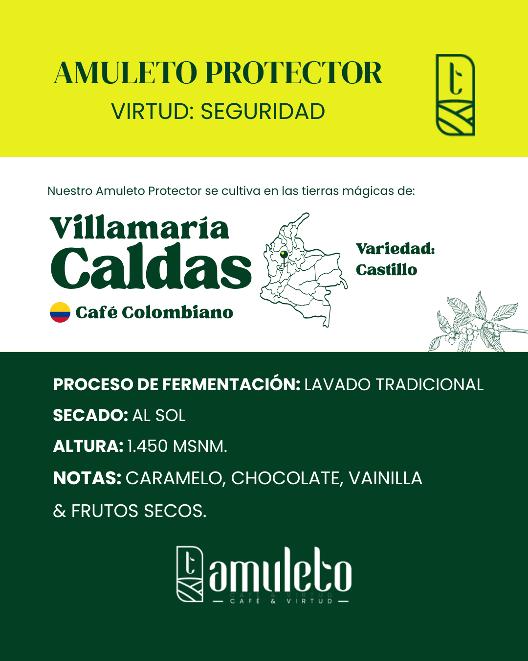 Amuleto Protector | Café Especial